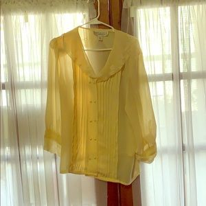 Button from Karen Scott dress blouse